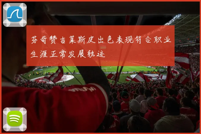 芬奇赞吉莱斯皮出色表现符合职业生涯正常发展轨迹